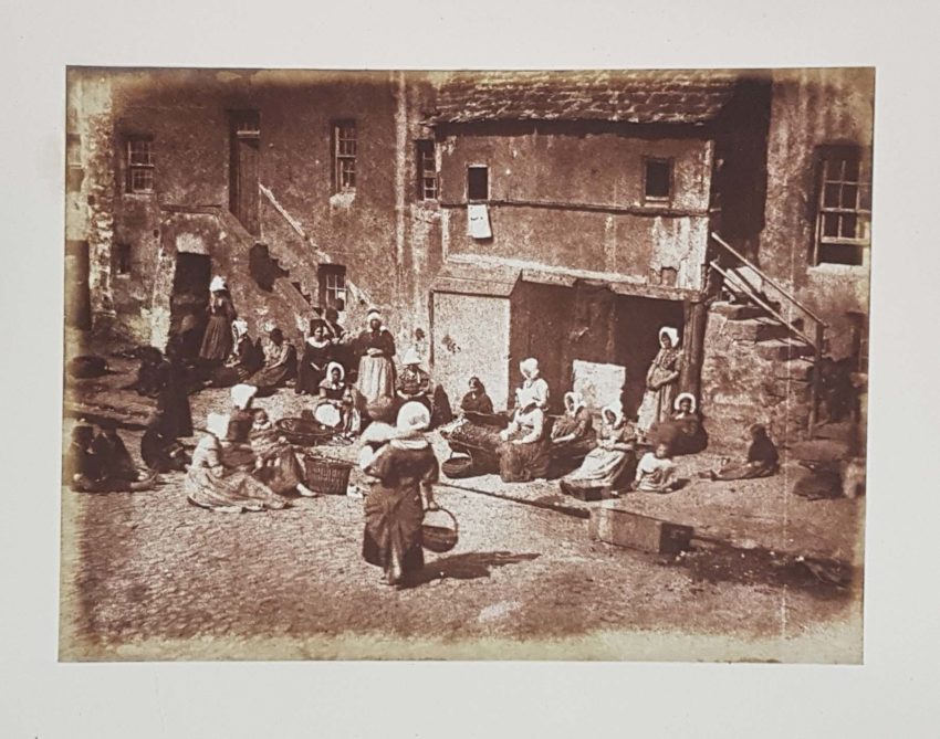 North Street Fisherfolk Stevenson St. Andrews 35 Print Size 4