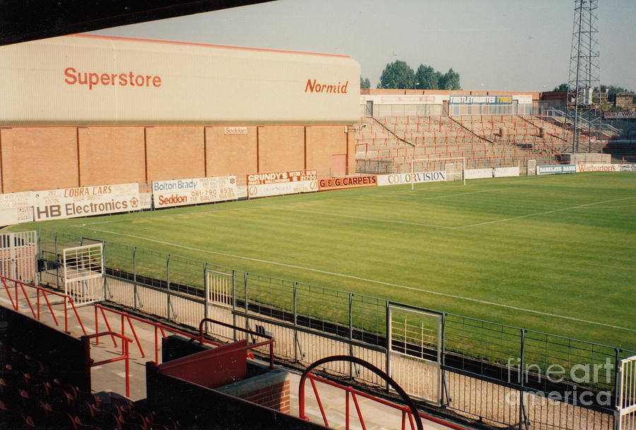 Burnden Park in its final form, 1986-1997