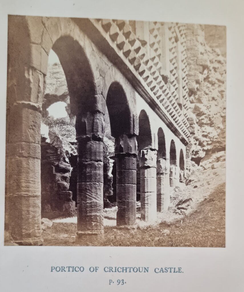 Portico of Crictoun Castle