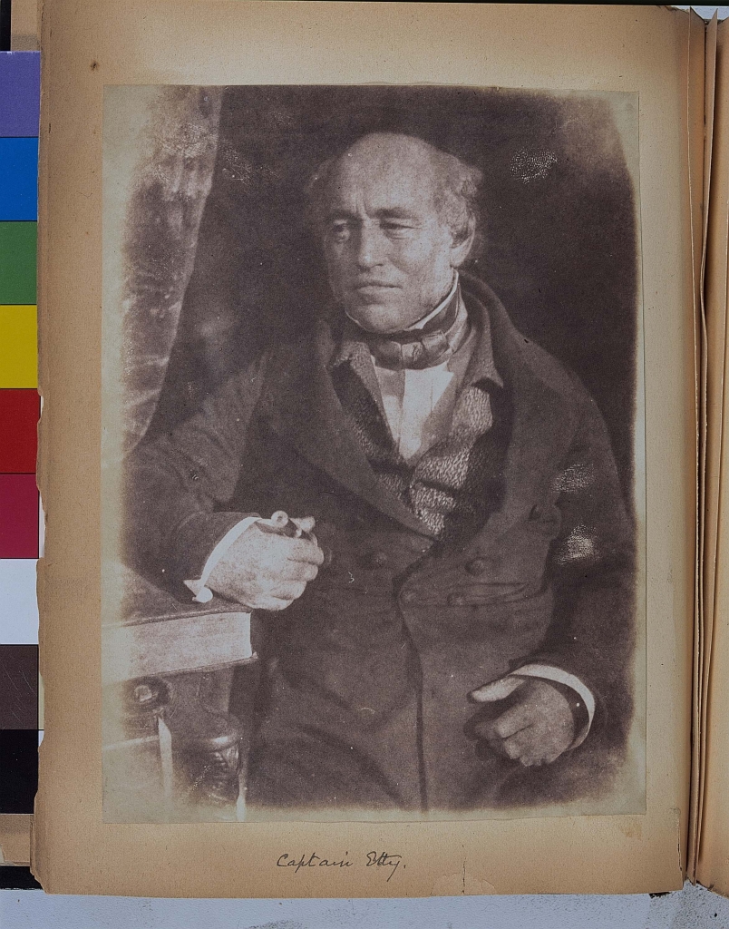 ‘Captain Etty’ (caption by Mitchell) Stevenson Captain Charles Etty a