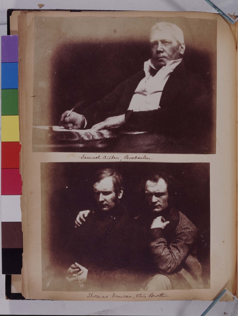 ‘Samuel Aitken, Bookseller’ (caption by Mitchell) Stevenson Samuel Aitken b; ‘Thomas Duncan & His Brother’ (caption by Mitchell) Stevenson Group 88 James and Thomas Duncan