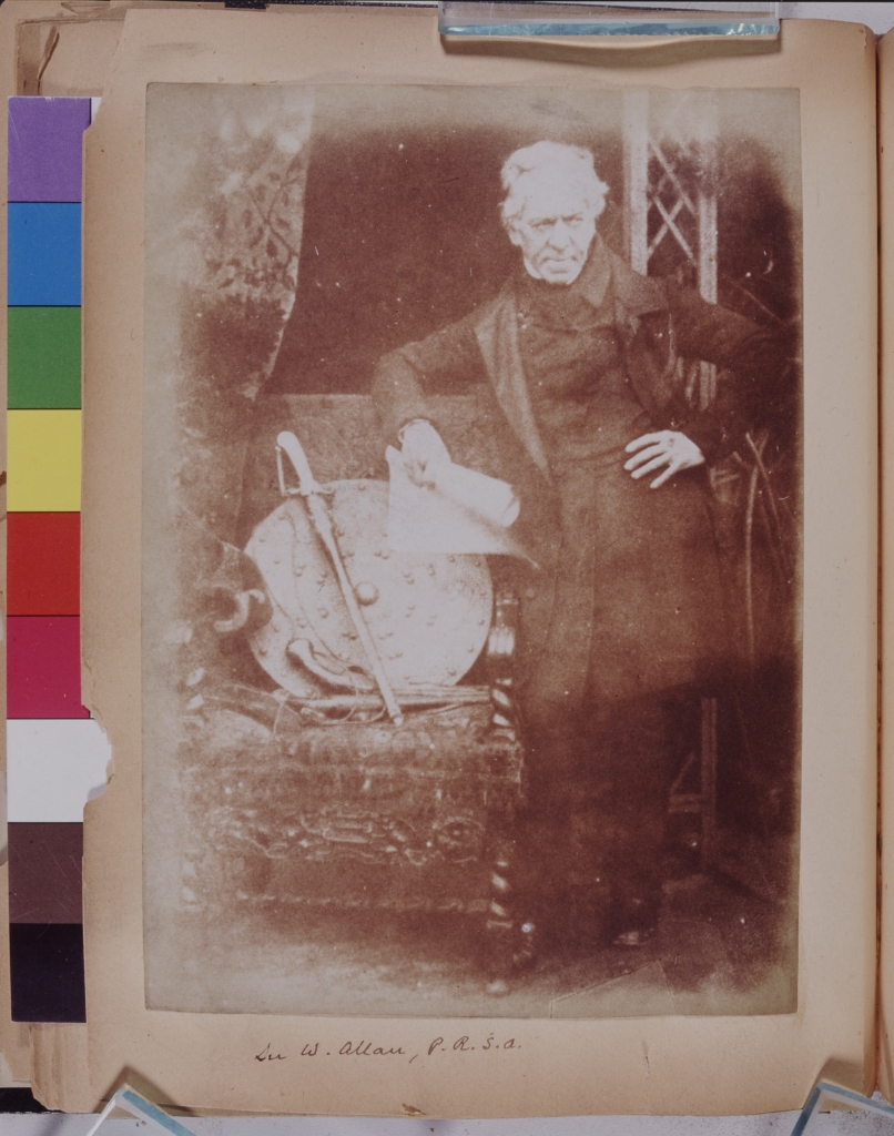 ‘Sir W Allan, P.R.S.A’ (caption by Mitchell) Stevenson Sir William Allan c