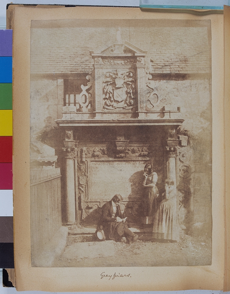 (No Mitchell caption) Stevenson Art 21 The Charteris Door from Amisfield